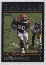 2004 Topps Black 58/150 Peter Warrick #194 xb4