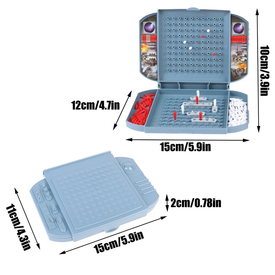 Battleship The Classic Naval Combat Strategy Board Games Board Parent-child Fun - Image 2 of 4