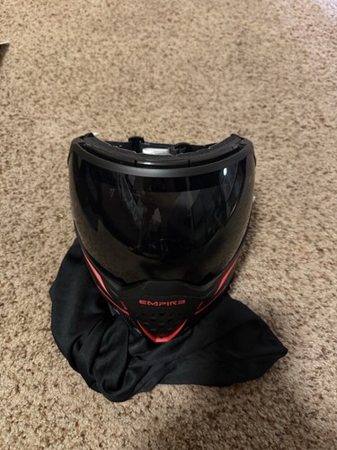 Empire EVS Paintball Mask Black/Red