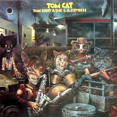 Tom Scott & The L.A. Express   Tom Cat Vinyl LP, Ode Records 1974 1975
