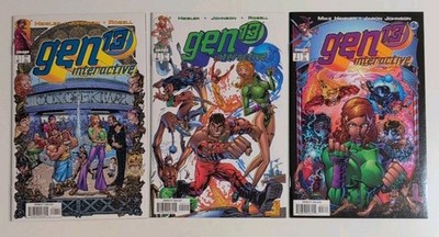 Gen13 Interactive Complete Series Comic Lot 1-3 Image Comics
