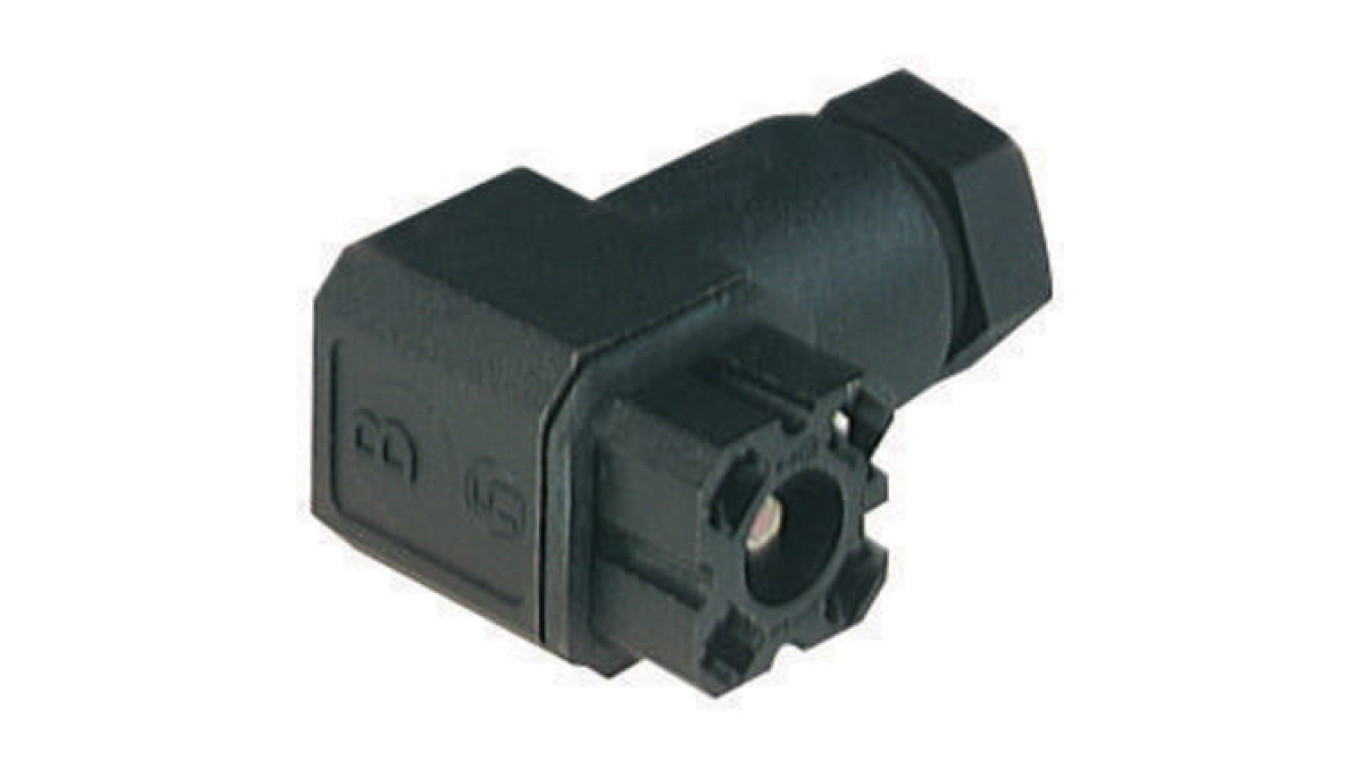 Self-assembling power connector female right angle pins 3 (2 + PE) centra /T2UK