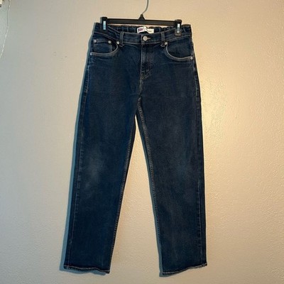 Levi's Blue Straight Leg Jeans Timeless Style Loose Taper SZ 28/30 Classic Fit