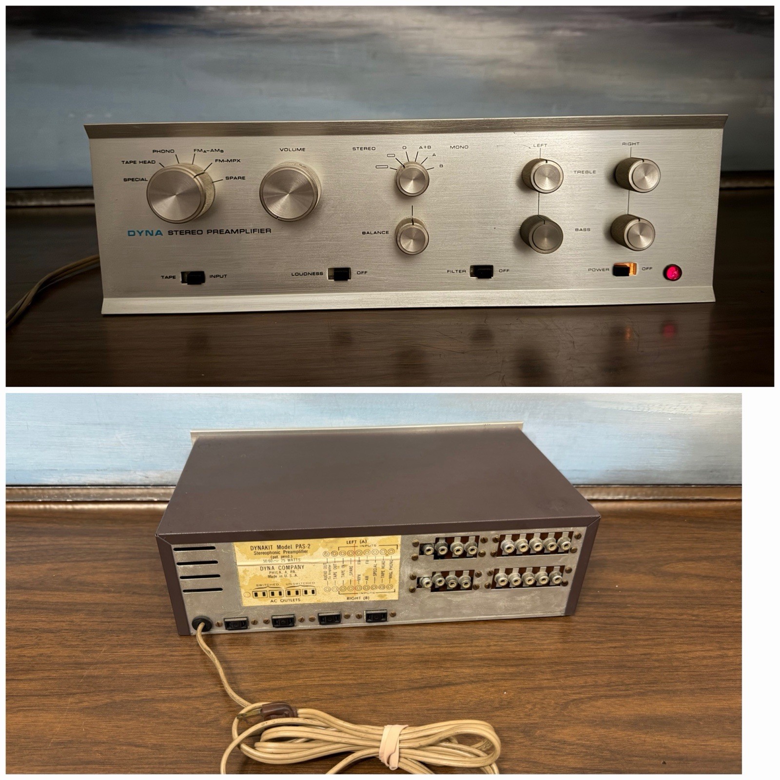 Dynaco PAS-2 vintage audio equipment - eBay listing photo 2