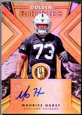 Maurice Hurst Rookie 2018 Panini Gold Standard Golden Rookie Autograph /149 #44 