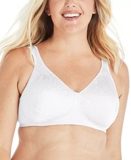 Playtex 18 Hour Ultimate Lift and Support Wireless Bra, White, Size 38DD 0223