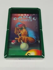 Vintage Camel Lights 7-3/8"x4-5/8" Miniature Replica Pool Table Ash Tray