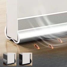 Door Bottom Seal Strip Stopper Under Door Draft Guard Stopper Soundproof Strip