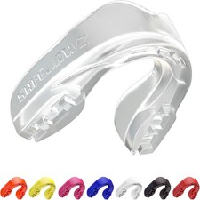 SAFEJAWZ Mouth Guard Slim Fit Remoldable Sports Mouthpiece Case