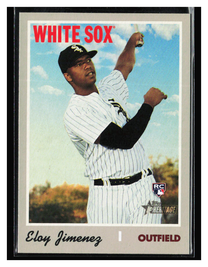 2019 Topps Heritage #516 Eloy Jimenez RC