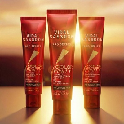 Vidal Sassoon Colourfinity für dunkles Haar zum Schutz der Haarfarbe, Pflege,Kur