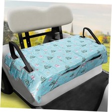 Golf Cart Seat Covers,Nonskid Bottom Golf Cart Seat Towel Blanket with 2 Green