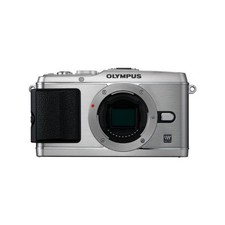 Olympus PEN E-P3 Silver Mirrorless Camera Body Used 1-Year Warranty