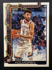 2025 Topps Holiday #H93 Chet Holmgren OKC Thunder