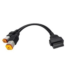 Obd2 Diagnostic Cable for Harley 4pin 6pin 2 in 1 Motorcycle OBD Scanner
