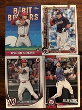 Dylan Crews RC 4 Card LOT! 8 Bit Ballers / Holiday / Future Stars - Nationals