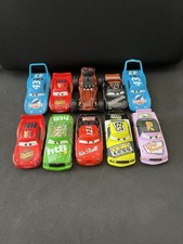 Disney Pixar Cars Lot of 10 Metal Diecast 1:55 Scale Cars