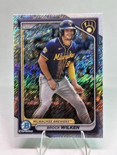 2024 Bowman Chrome #BCP-215 Brock Wilken Prospects Shimmer Refractors