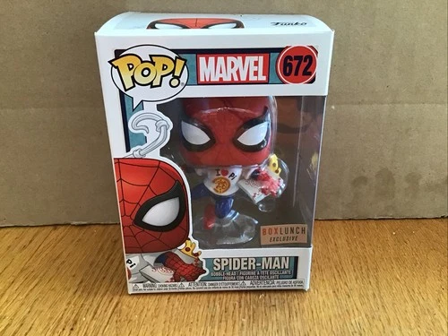 Funko Pop! MARVEL SPIDERMAN 672 BOX LUNCH EXCLUSIVE
