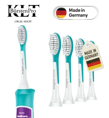 4/8x Philips Sonicare Kids 7+ Standard-Bürstenköpfe Schallzahnbürste HX6044/33~