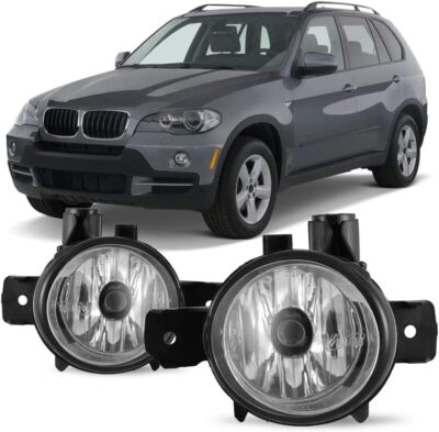 Fog Lights For 2012-2015 BMW X1/2007-10 BMW X3/2007-10 BMW X5 Front Bumper Lamps