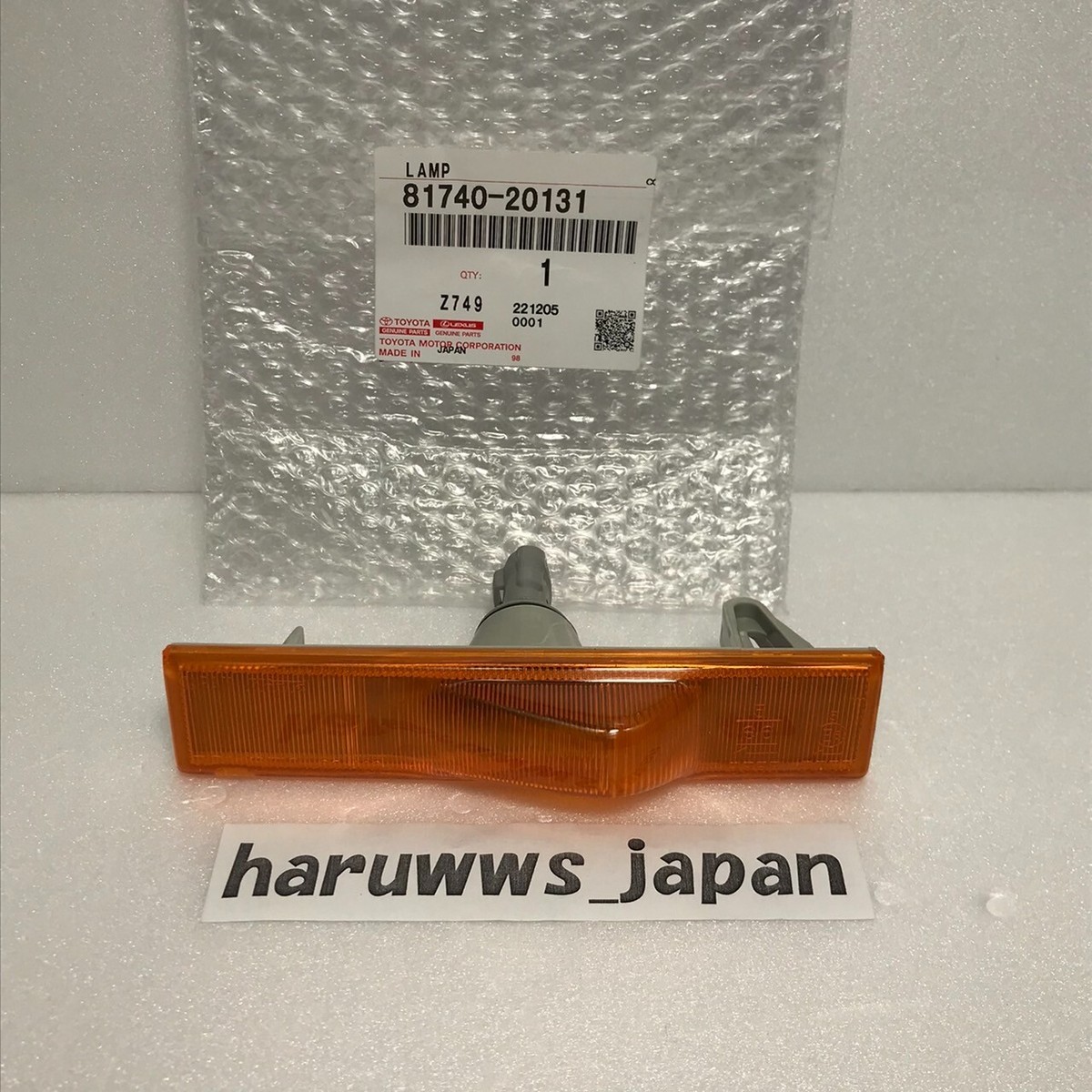 OEM TOYOTA Celica Corona A70 SUPRA LH LAMP ASSY SIDE TURN SIGNAL