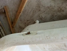 54 inch clawfoot castiron tub