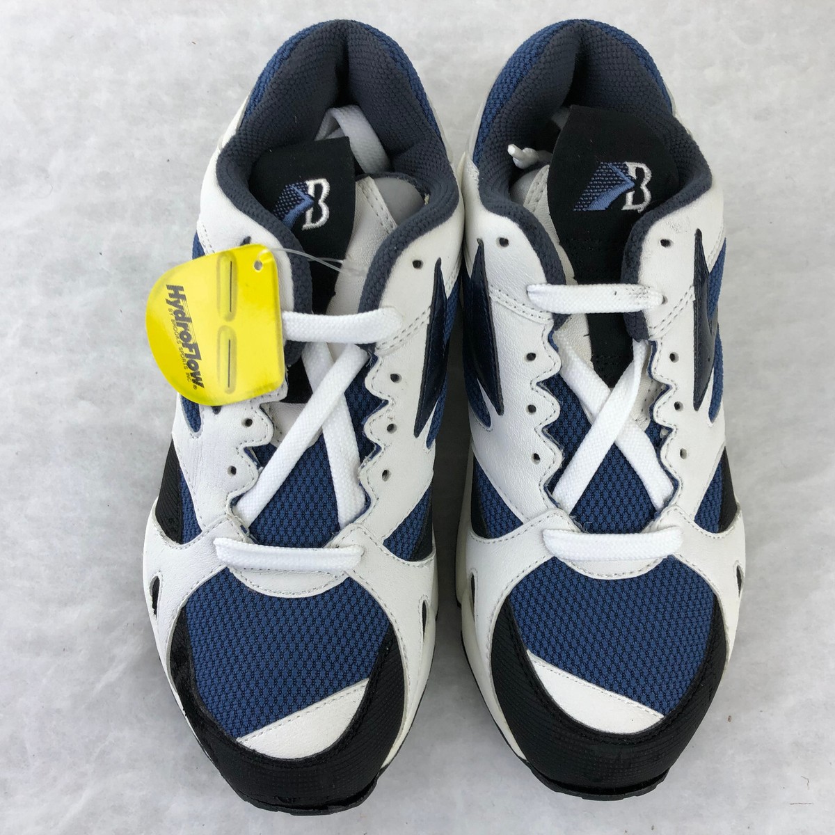 Vintage Brooks Villanova HydroFlow Womens Size 7.5 M White Blue