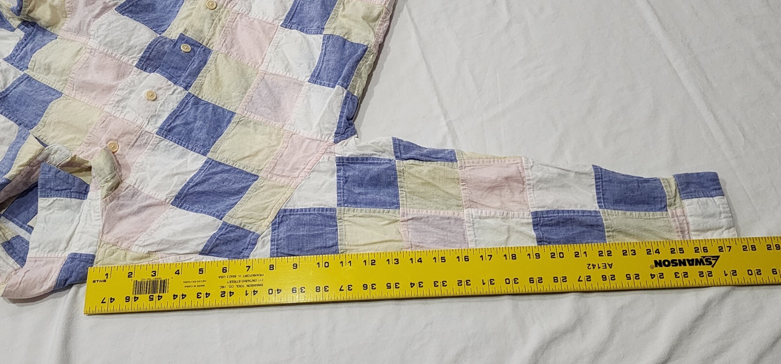 Orvis Womens Small Patchwork Button Down Blouse C… - image 6