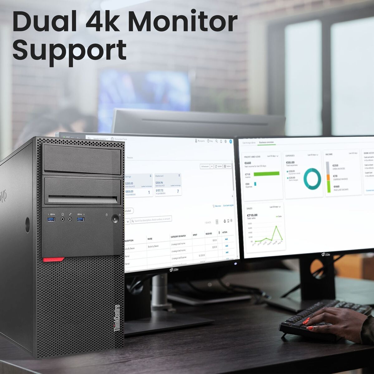 Lenovo Tower ThinkCentre Desktop PC Intel i5-6500 16GB 512GB Lenovo Tower ThinkCentre Desktop PC Intel i5-6500 16GB 512GB