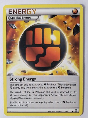 strong energy pokemon card Powerful 176/189 - Darkness Ablaze - Special Energy Lot The attacks of the Fighting Pokmon this card is attached to do 20 more damage to your opponents Active Pokmon (before applying Weakness and Resistance) Rocky Fighting Energy 087 Deck