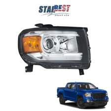 For GMC Canyon 2015-2022 Headlight Projector RH/Right Side Halogen Replacement