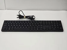 HP VINTAGE HSA-D004K OEM USB Slim Wired Keyboard White / Free Fast Shipping.