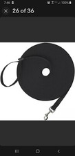 Dog/Puppy Obedience Recall Training Agility Lead, 30 feet lead