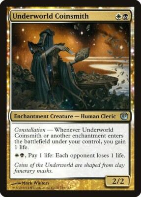 Underworld Coinsmith 1x  MtG Journey into Nyx SP/NM