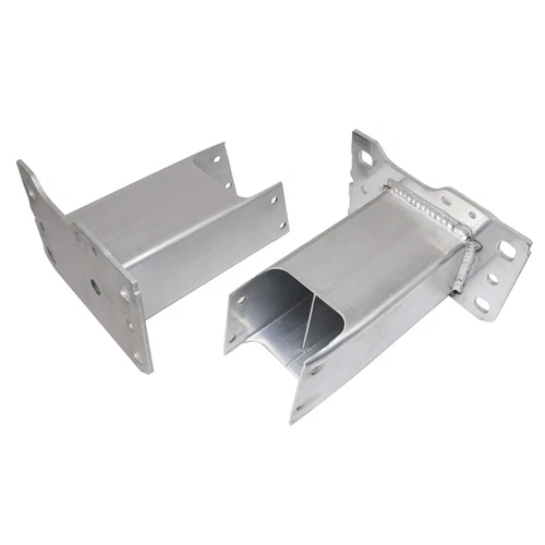 Front Driver & Passenger Side Bumper Bracket Fits For 2017-2021 Audi A4 S4 - Picture 6 of 12