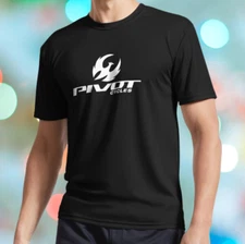 HOT SHIRT PIVOT CYCLES WHITE ACTIVE LOGO T-SHIRT UNISEX TEE FUNNY USA SIZE S-5XL