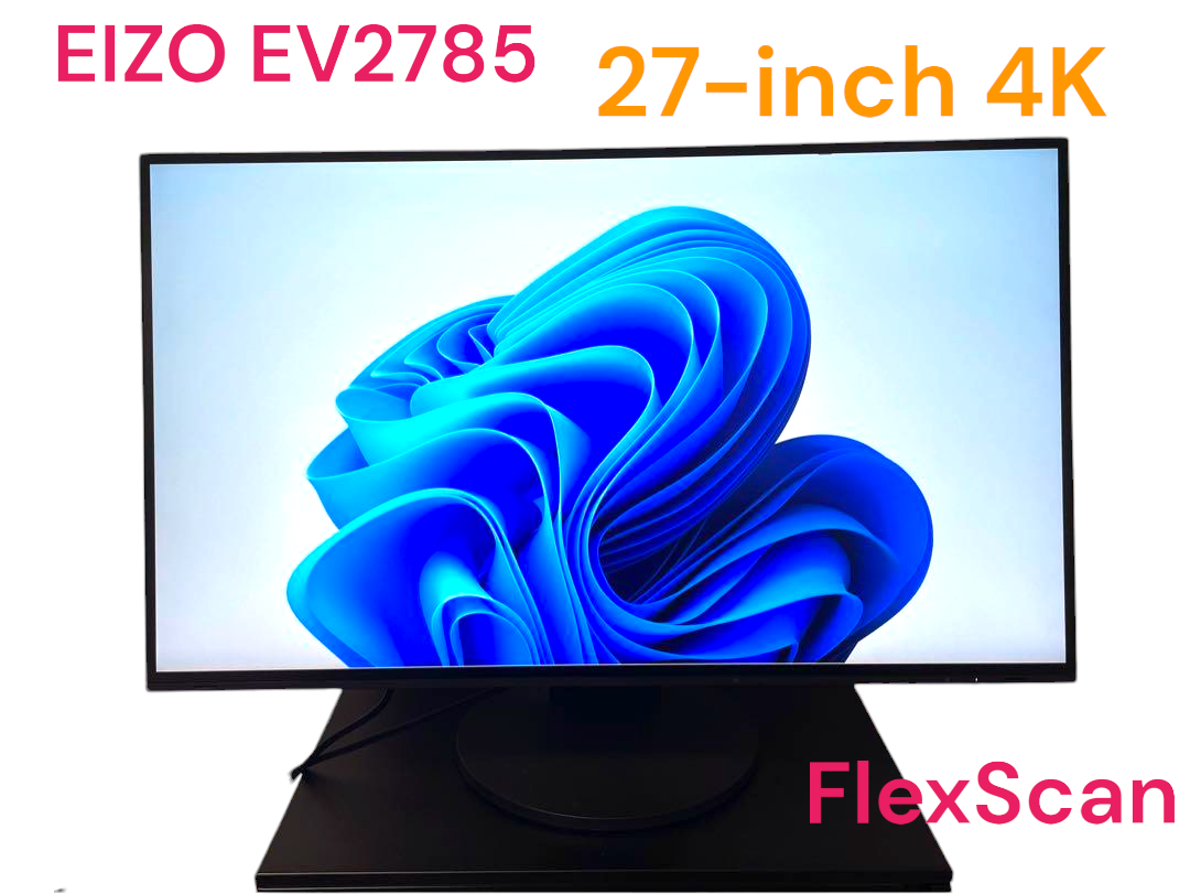 EIZO FlexScan EV2785 3840x2160 4Kモニター 本体 EIZO FlexScan