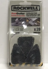 Rockwell Sonicrafter Sanding Lot-Sanding Finge 20 pcs NIP