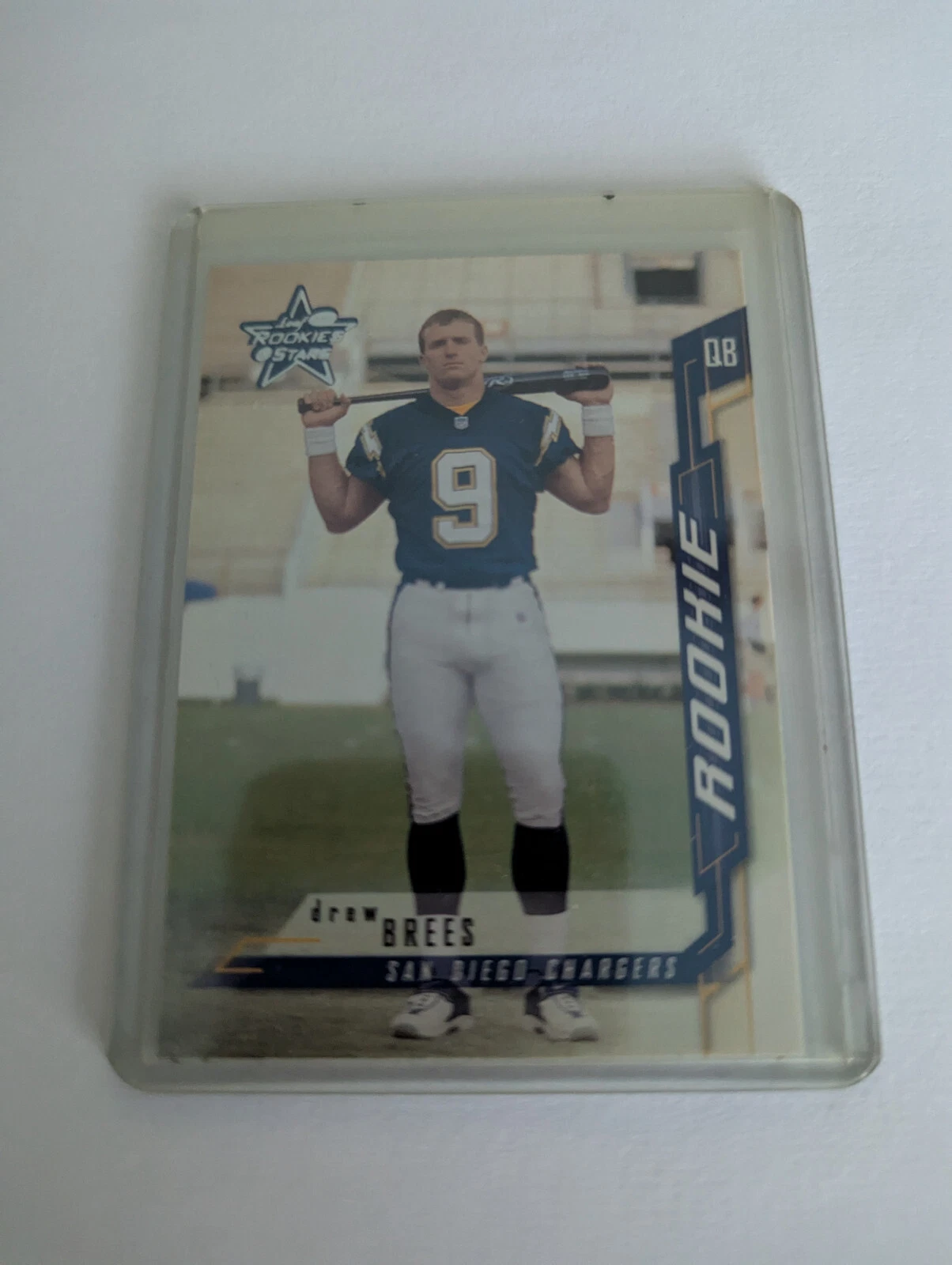 Drew Brees trading card