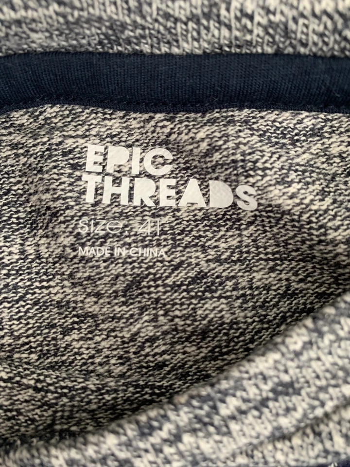 Epic Threds Boys 4t Tiger Long Sleeve Tee Tee - Image 3 of 4