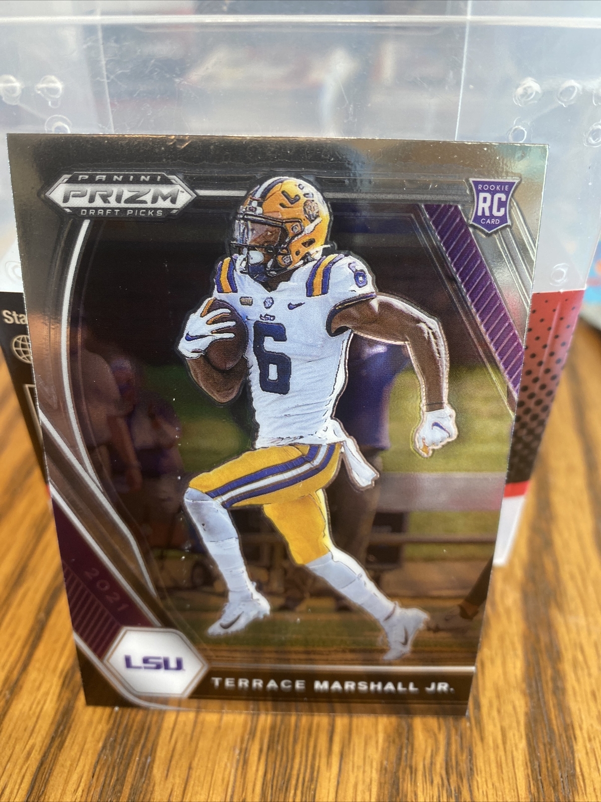 2021 Panini Prizm Draft Picks #157 Terrace Marshall Jr RC Silver Panthers