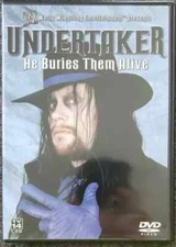 UNDERTAKER:HE BURIES THEM ALIVE (DVD) LN Disc + Cover Art - NO CASE