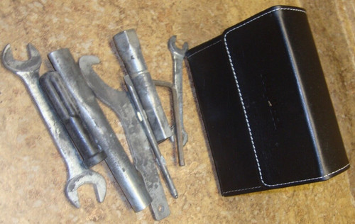 2002 Yamaha XVS650 XVS 650 A V Star Tool Kit Holder Case Set Tools 2003 2004 03