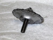 SLAG GLASS PANEL LAMP FINIAL 4 B&H,MILLER,RAINAUD,CHICAGO MOSAIC, WITH SCREW