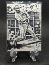2019 Topps Big League Artist Rendition Lorenzo Cain /50 #244 BREWERS