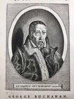 George Buchanan 1682 Scottish Poet Professor Of Montaigne In Bordeaux Edinburgh
