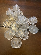 16pc Safety Electric Outlet Plug Baby Child Electric Shock Guard-White