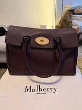 Mulberry Bayswater Oxblood Leather Bag