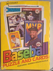 1989 Donruss Baseball Box from Case 36 Packs Ken Griffey Jr Rookie UNSEARCHED